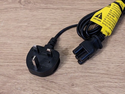 Power supply cable ONLY Thrustmaster TX T300 racing wheel Servo Base UK adapter - Picture 8 of 11