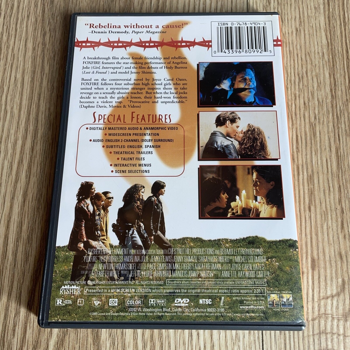 Foxfire (DVD, 2000, Anamorphic Widescreen Closed Captioned 