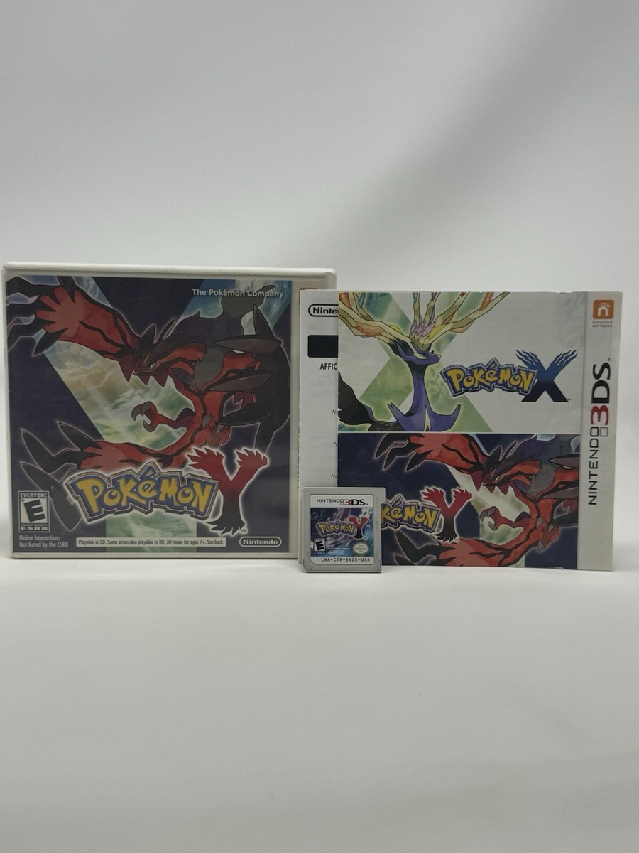 Pokemon Y - Authentic 3DS - All 721 SHINY Pokemon - All Items