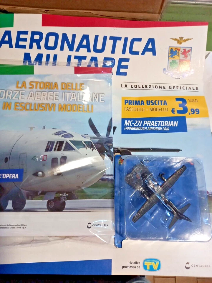 Aeronautica Militare N. 1-2 - MC-27j Praetorian + MB-339 PAN, nuovi - Immagine 2 di 4