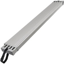 9-15 ft Aluminum Work Plank Telescoping 500lbs Capacity Scaffold Plank