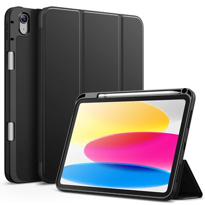 JETech Case for iPad (A16) 11th/10th Generation (2025/2022) with Pencil Holder