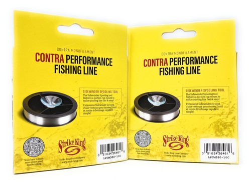Línea de Pesca Strike King Contra Monofilamento Premium 10 lb Transparente 330 Yardas *Nuevo* - Imagen 2 de 2