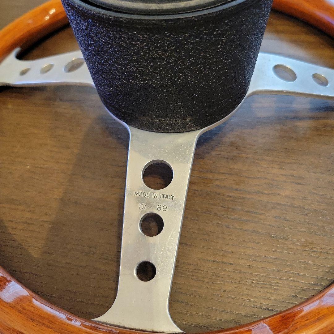 MOMO Super INDY Steering Wheel 310mm Wood & Aluminum Vintage