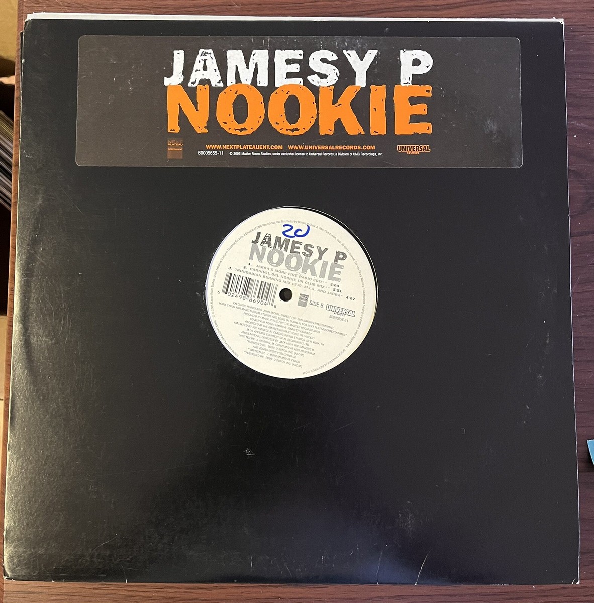 Nookie – Only You【12inch】 Nookie – Only You – Vinyl (12