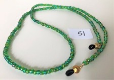 Christmas Green Eyeglass Eye Glass Sunglass Bead Leash Lanyard Holder 30