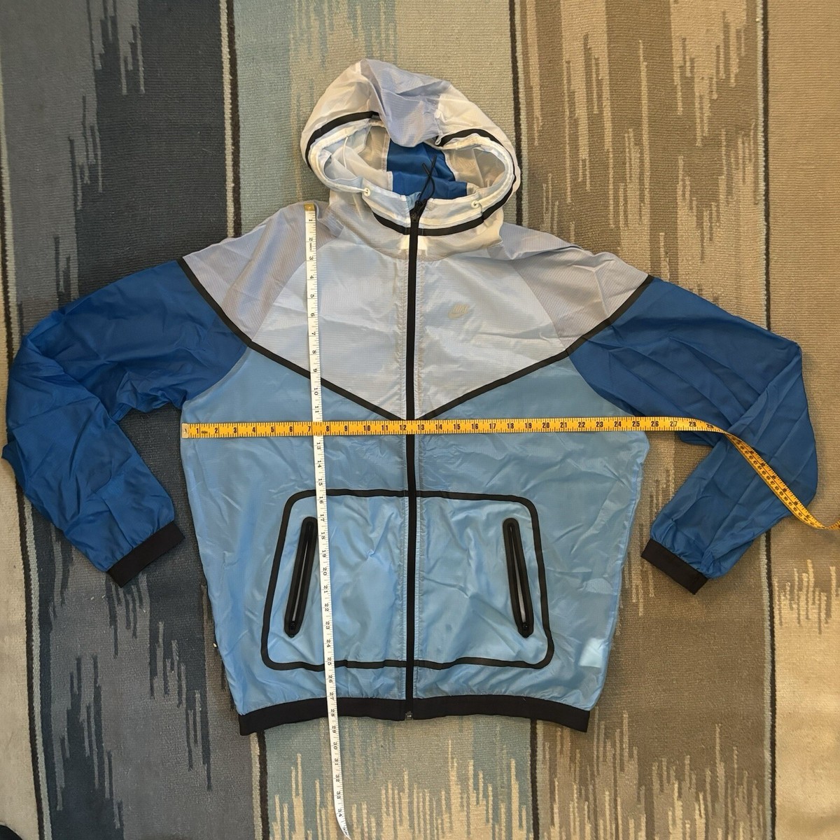 Nike NikeLab Fragment Design Tech Windrunner SS2014 Blue White Men