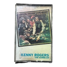 Kenny Rogers The Gambler Cassette 1978 Liberty ‎l4n-10247 Reissue