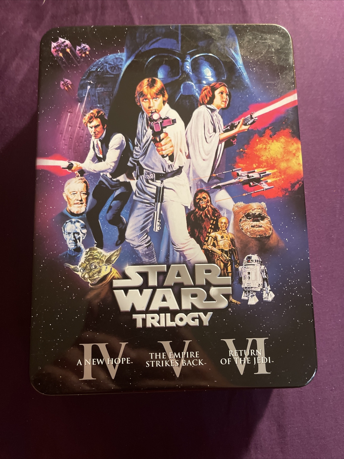 Star Wars Original Trilogy Best Buy Tin Unaltered Theatrical Releases 6 Dvd Set For Sale Online Ebay Star Wars Original Trilogy Best Buy Tin Unaltered Theatrical Releases 6 Dvd Set For Sale Online Ebay