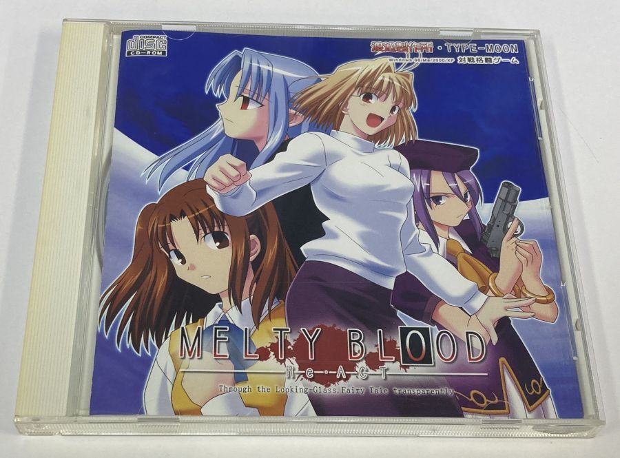 Windows Melty Blood ReACT Japan Version w/ Box 4362 SP | eBay