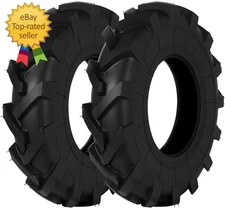 Upgraded 4.80/4.00-8 Tires Tubeless, 4.80X4.00-8" Tractor Turf Tires Replacement