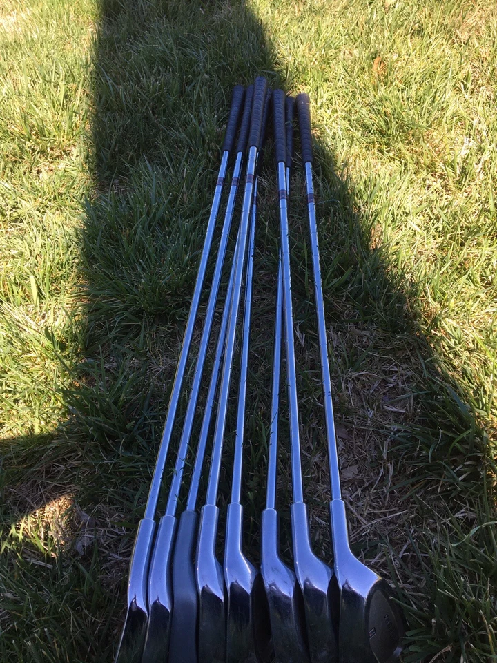 Conjunto de tacos de golfe Integra True Temper ferro 3-4-5-6-7-8-9-S ferro aço S-Flex destro - Imagem 3 de 4