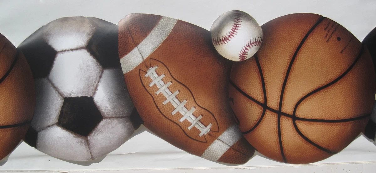 All Sports Wallpaper Border