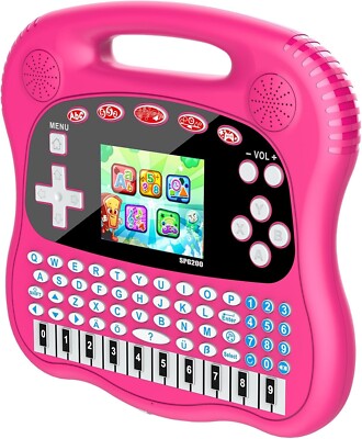 Interactive Early Learning Tablet Educational Toys for Ages 2 Abc's Words Shapes