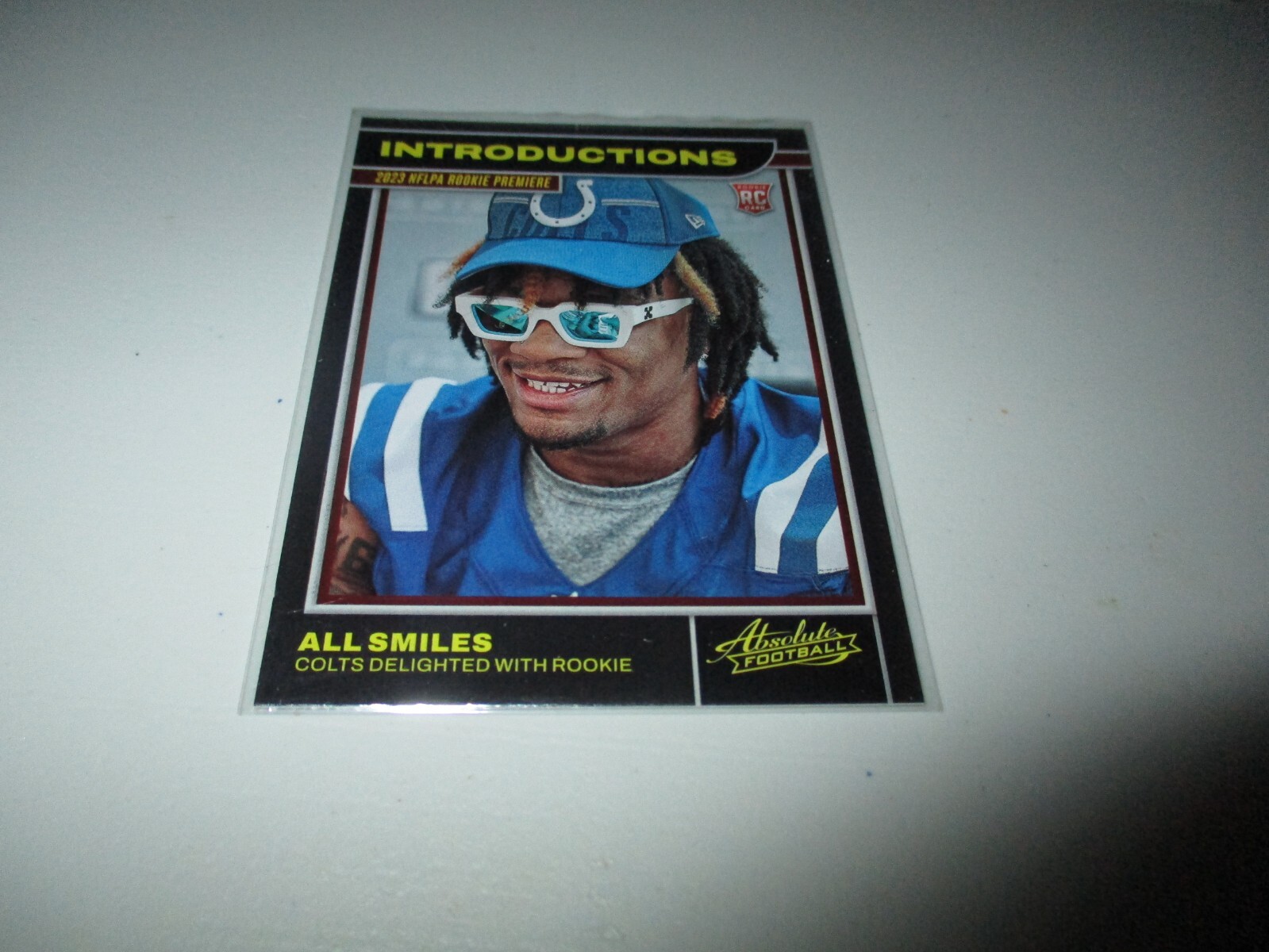 Anthony Richardson 2023 Panini Absolute Introductions All Smiles RC #2