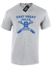 EAST GREAT FALLS LACROSSE MENS T-SHIRT FUNNY AMERICAN PIE STEVE STIFLER TOP