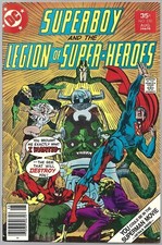 Superboy starring Legion of Super-Heroes Vol.29  230 August 1977 VF DC Comics