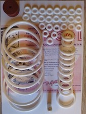 FLIPPER GOTTLIEB-ROTO POOL-KIT ELASTIQUES CAOUTCHOUC-PINBALL RUBBER KIT