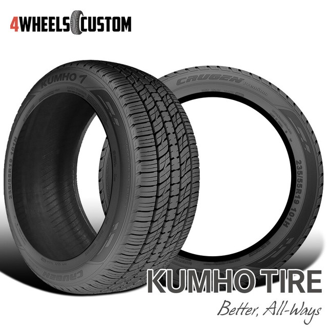 2 X New Kumho KL33 Crugen Premium 225/60R17 99H Touring AllSeason Tire