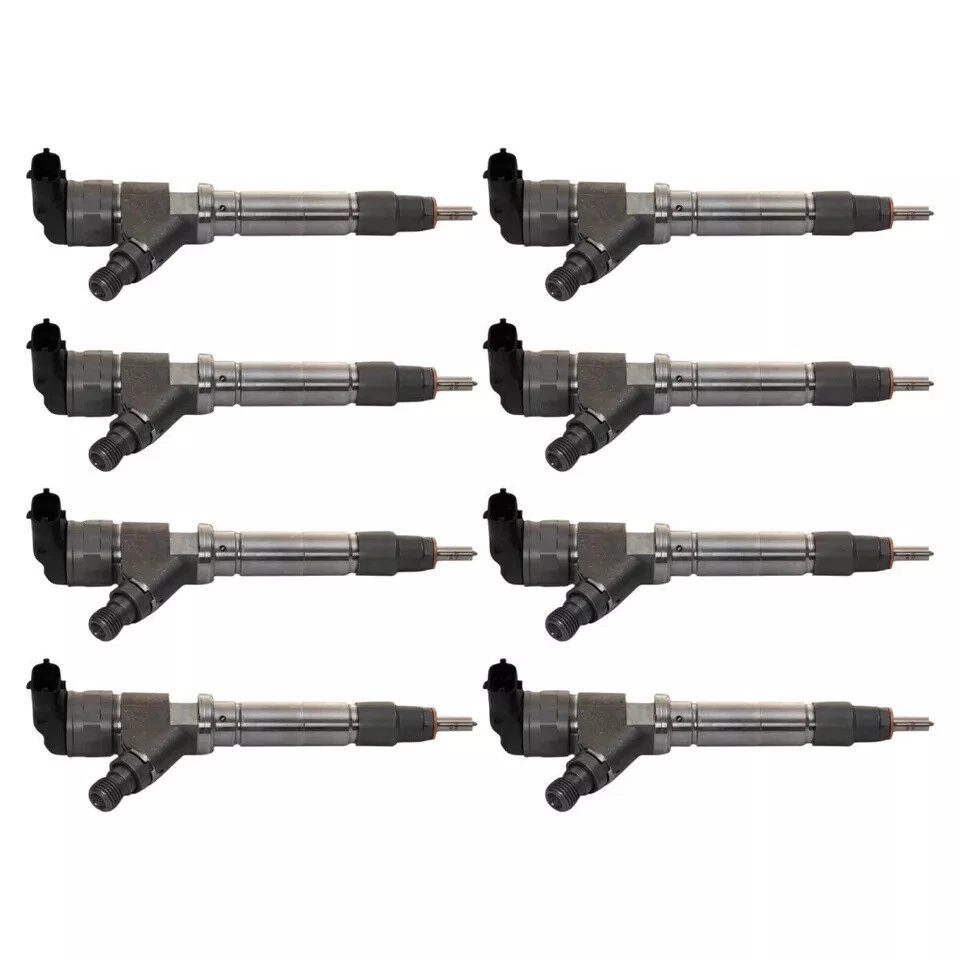 8x Diesel Fuel Injectors 0445120082 for GMC Chevy 2500 LMM DURAMAX 6.6L 07.5-10 - Imagem 2 de 4
