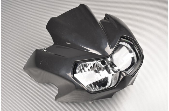Carénage avant brut et phare pour Kawasaki Z750 de 2004 à 2006 en ABS