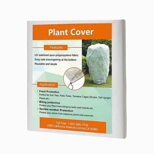 Agfabric 0.95oz 84''x72'' Plant Cover Bag Warm Worth Tree Covers for Winter - Picture 8 of 8