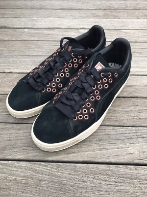 Puma Black and Rose Gold Sneakers Size Australia