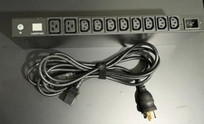 C20 Metered PDU 8x C13 2x C19 1Ph 208/230V 3.68kW Tripp Lite PDUMH20HV