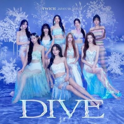 TWICE-DIVE (Type A)-JAPAN CD+DVD+Booklet+Card+Sleeve Case First press Ltd/Ed