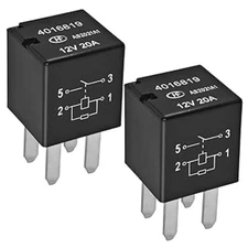 4016819 (Pack of 2) – 12VDC 20A 4-Pin Automotive Relay for RZR 570 900 1000