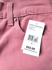  52 Gloria Vanderbilt Camelia all around slimming effect Amanda capri jean 6 NWT