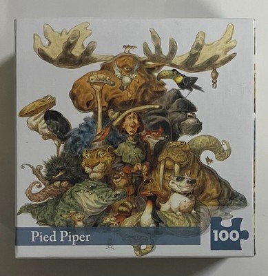 NYPC, PIED PIPER, 100 Piece, Mini Jigsaw Puzzle (NEW, SHIPS FREE)