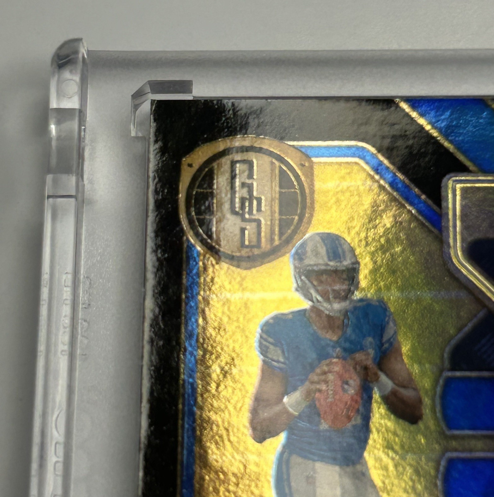 2023 Panini Gold Standard Hendon Hooker NFL Logoman Nike Swoosh Auto 1/1 view 3