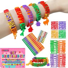 Art  Craft Kits for Kids, DIY Friendship Bracelet Making miniature, Festival