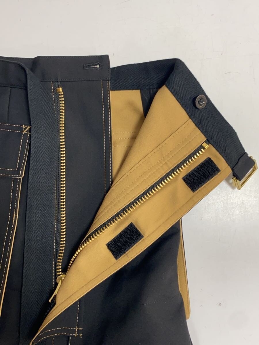 sacai × CARHARTT WIP (WORK IN PROGRESS) Suiting Bonding Skirt, Size 1 Black, image 3