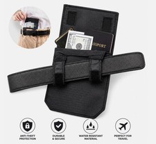 Anti Theft Rfid Travel Money Belt Bag Wallet Credit Card Id Cash Passport Anti Theft Rfid Travel Money Belt Bag Wallet Credit Card Id Cash Passport