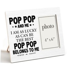 Grandpa Gift Wood Picture Frame From Grandson Granddaughter, Grandpa Gifts