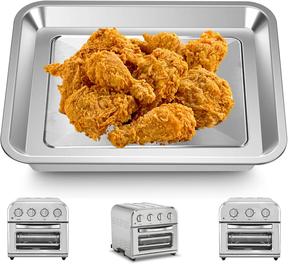 10.7x9.8 Inch Air Fryer Basket Tray Compatible with TOA-28 29 Models  