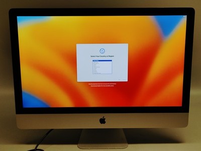 2017 iMac 27'' MNEA2LLA   A1419 i5-7600 3.5Ghz 32GB RAM  32GB SSD 1TB HDD