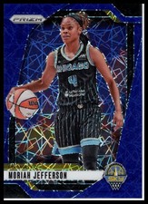 Moriah Jefferson 2024 Panini Prizm WNBA Blue Velocity # 131 Chicago Sky