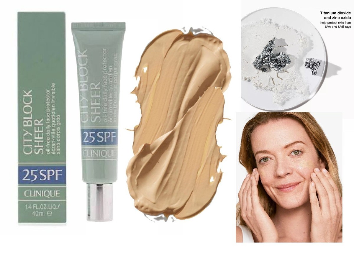 Clinique City Block Sheer Oil Free Daily Face Protector Broad