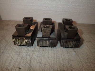3-Pc Set Rohm CNC Lathe Top Jaws: Fit 250mm & 315mm KFD-AF 538-05 Chucks: 046414
