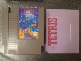 tetris NES nintendo complet en boite et notice CIB PAL NOE 🇩🇪