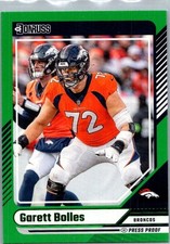 2024 Donruss Garret Boles #204 Green Press Proof