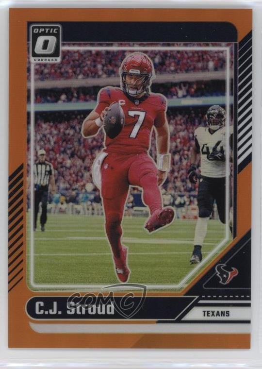 2024 Panini Donruss Optic Orange Prizm 2/249 CJ Stroud #76 0q3