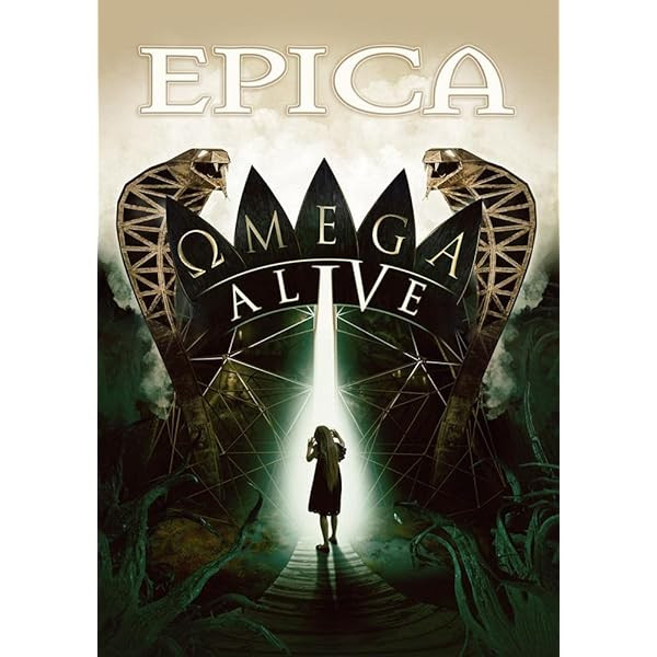 EPICA OMEGA ALIVE JAPAN 2 CD + DVD Official Collectible Exclusive Authentic