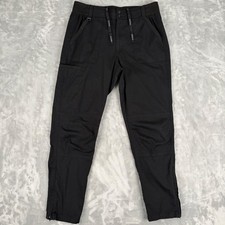 Carhartt Cargo Pants Black Ripstop Scrub Work Utility Large Regular 32x28 Women