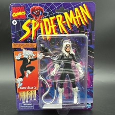 Marvel Legends Retro Spider-man  Black Cat 6 inch Action Figure