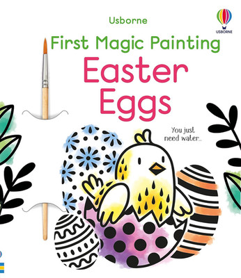 First Magic Painting Easter Eggs: a Fun Interactive Coloring Book for Toddlers