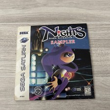 Nights Into Dreams (Sega Saturn, 1996) Not For Resale Version Complete 